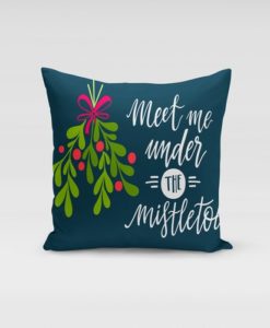 Under the Mistletoe Pillow Cover