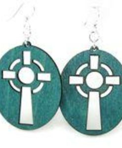 Celtic Cross Earrings # 1354