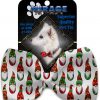 Santa Gnomes Pet Bow Tie
