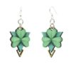 Geometric Shamrock Earrings #1643