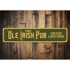 Ole Irish Pub Sign