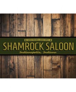 Shamrock Saloon Sign