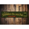 Shamrock Village Pub Sign