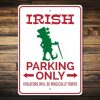 Irish Parking Sign