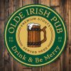 Olde Irish Pub Estd Year Sign