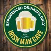 Irish Man Cave Beer Pub Sign