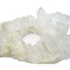 Quartz Cluster Candle Holder