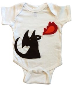 Fire Dragon Infant Bodysuit