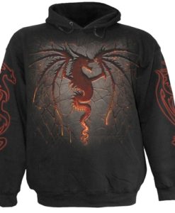 DRAGON FURNACE - Hoody Black