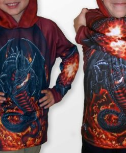 ROARING DRAGON Hoodie Sport Shirt by MOUTHMAN®