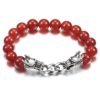 Red Agate Dragon Powerful Bracelet