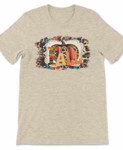 Cheetah Fall Pumpkin Tee
