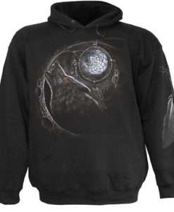 WOLF DREAMS - Hoody Black