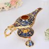 Handmade Aladdin Lamp Traditional Hollow Out Fairy Tale Magic