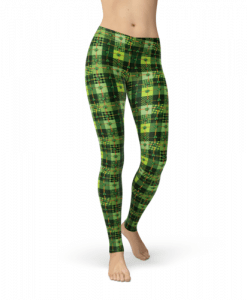 Avery Clover Patchwork Leggings