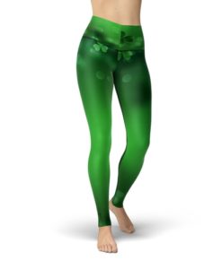 Jean Holiday Clover Leggings