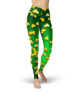 Jean Lucky Clover Leggings