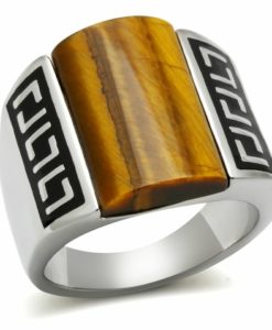 TK328 - High polished (no plating) Stainless Steel Ring