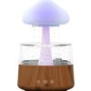 Colorful Mushroom Rain Cloud Air Humidifier and Night Light with Aromatherapy