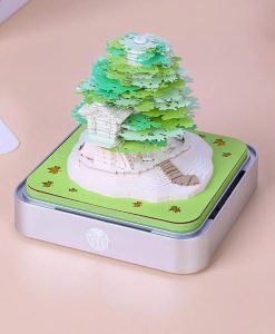 2024 Calendar Memo Pad 3D Paper Art Earth Decoration Creative Desk Calendar DIY Notes Notepad Sculpture Gift