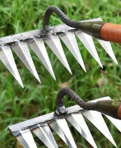 Heavy-Duty Steel Garden Rake