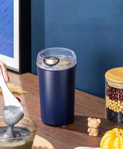 2023 Compact Electric Coffee Grinder - Multi-Purpose Stainless Steel Blade Grinder