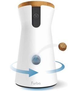 360° View HD Pet Camera with Treat Tossing and Barking Alerts - Perfect for Dog Monitoring