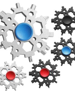 Versatile 23-in-1 Snowflake Multitool: The Ultimate Outdoor Companion