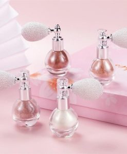 4-in-1 High Gloss Glitter Highlighter Powder Spray for Face & Body