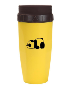 Twist & Sip Travel Mug: Non-Spill, Straw-Enabled, Double-Walled Portable Cup