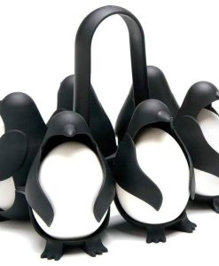 Charming Penguin-Shaped Multifunctional Egg Cooker and Storage Rack