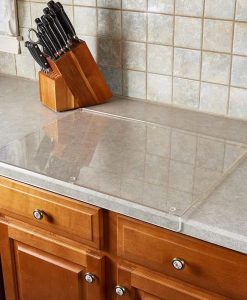 Acrylic Transparent Anti-Slip Cutting Board with Lip