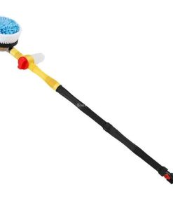 360° Rotary Car Wash Brush Kit with High-Pressure Washer