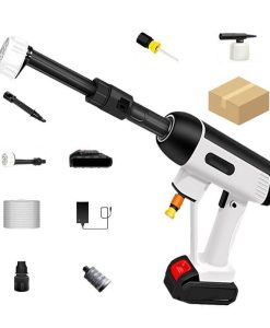 Wireless High-Pressure Car Wash Machine with Multiple Accessories