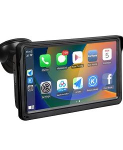 7-inch Touch Screen Car Multimedia Video Player with CarPlay & Android Auto