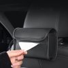 Luxury Leather Car Tissue Box Holder