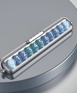 Luminous Concealed Car Parking Number Plate