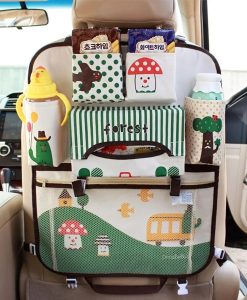 Large Car Seat Back Organizer for Kids