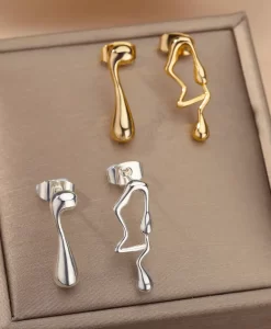 Liquid Stud Earrings