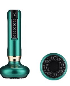 Electric Cupping & Gua Sha Massager: Infrared Heat Therapy & Anti-Cellulite Suction