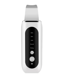 Ultrasonic EMS Facial Scrubber: Skin Renewal & Blackhead Removal Device
