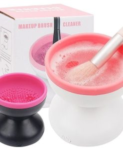 USB Electric Portable Makeup Brush Cleaner & Automatic Washing Tool