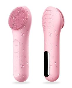 Waterproof Electric Sonic Facial Cleansing Brush with Deep Clean Technology