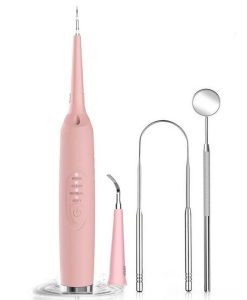 Ultrasonic LED Oral Care Kit: Electric Irrigator, Tartar Remover & Whitener