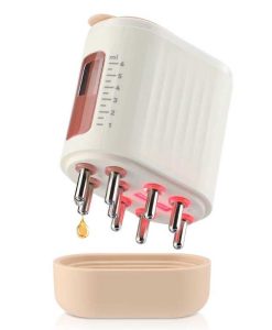 Electric Scalp Massager with Red Light Therapy & Hair Growth Serum Dispenser