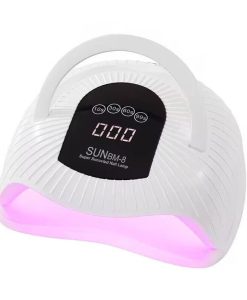 UV LED Nail Dryer Lamp 143W - 72 Beads, Quick Gel Polish Curing with Smart Sensor