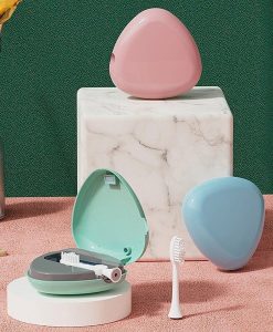 Portable UV Blue Light Toothbrush Sanitizer & Sterilizer Box