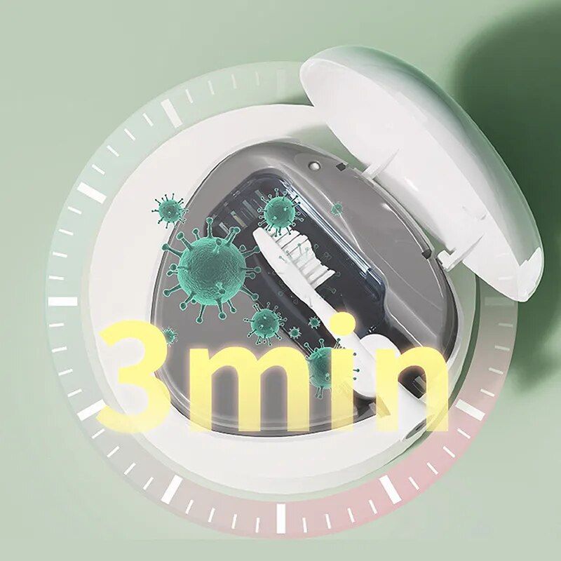 Portable UV Blue Light Toothbrush Sanitizer & Sterilizer Box - Image 7