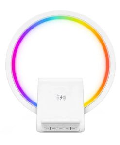 15W Dazzle Color Bluetooth Speaker with Wireless Charging