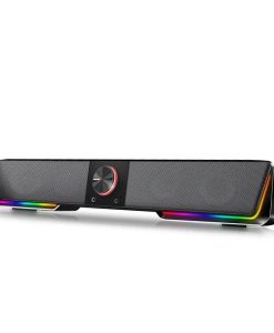 Wireless RGB Sound Bar with 3.5mm Aux and Bluetooth Connectivity